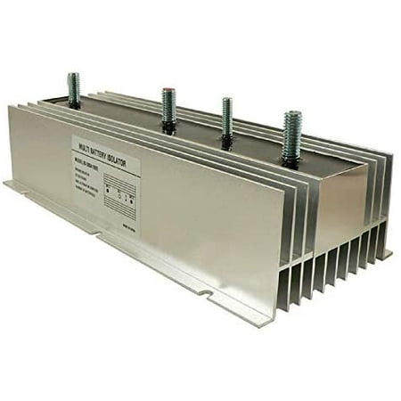 Stereo Marine DB Electrical BSL0013 Multi 2 Battery Isolator 200 Amp With Exciter for EMS Stereo Marine DB Electrical BSL0013 Multi 2 Battery Isolator 200 Amp With Exciter for EMS